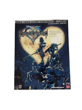 Kingdom Hearts Official Strategy Gd BradyGame Signature Series Disney Squaresoft